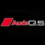 PROJECTEUR AUDI LOGO LIGHTS Nr.81 (quantité 1 = 2 films de logo / 2 lumières de porte)