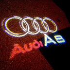 AUDI LOGO PROJECTOT LIGHTS Nr.46 (quantità 1 = 2 Logo Film /2 porta luci)