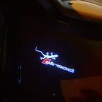 AUDI ALLROAD GECKO LOGO PROJECTOR LIGHTS Nr.147 (quantité 1 = 2 films de logo et 2 lumières de porte)