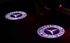 أضواء بروجكتور شعار MERCEDES BENZ رقم 10 (الكمية 1 = 1 مجموعة / 2 أضواء باب)