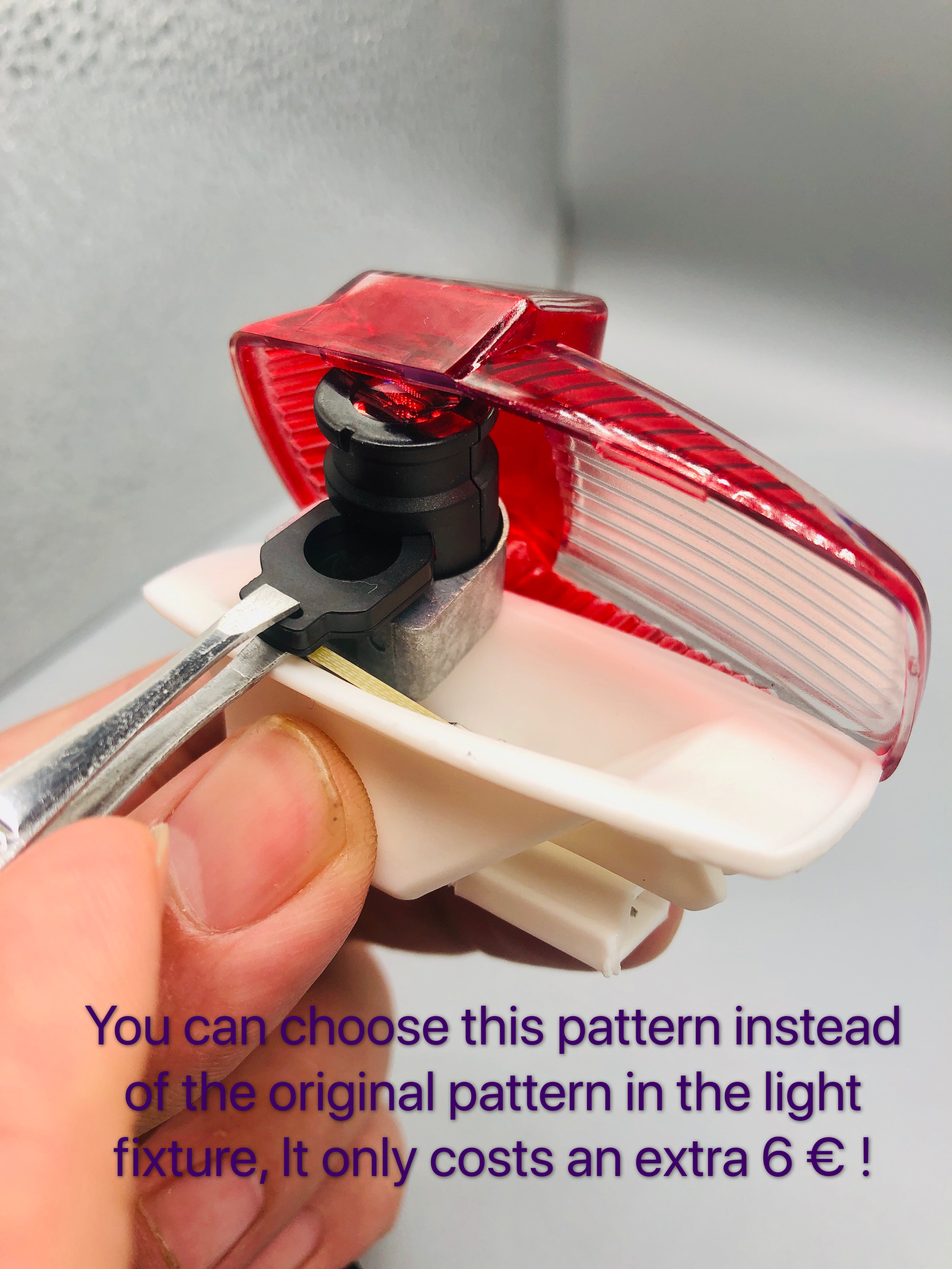 Logo du Club de football 258 (qty. 1 = 2 logo film / 2 lumières)