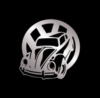 Logotipo de VW Nr. 11 (cantidad 1 = 2 películas con logotipo /2 luces de puerta)