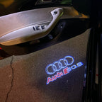 Lampe de projection du logo Audi no 255 (qty.1 = 2 films de logo / 2 lampes de porte)