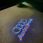 Lampe de projection du logo Audi no 255 (qty.1 = 2 films de logo / 2 lampes de porte)