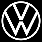 Volkswagen Door lights Logo Nr. 162 (quantità 1 = 2 pellicole logo / 2 luci porta)
