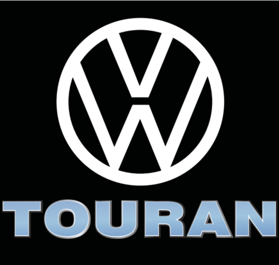 Volkswagen Door lights Logo Nr. 162 (cantidad 1 = 2 películas con logotipo / 2 luces de puerta)