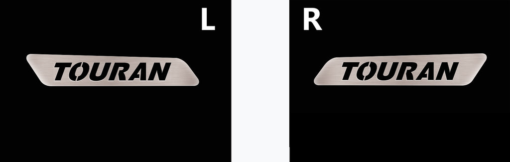 Volkswagen Türleuchten Logo Nr. 162 (Menge 1 = 2 Logofolie / 2 Türleuchten)