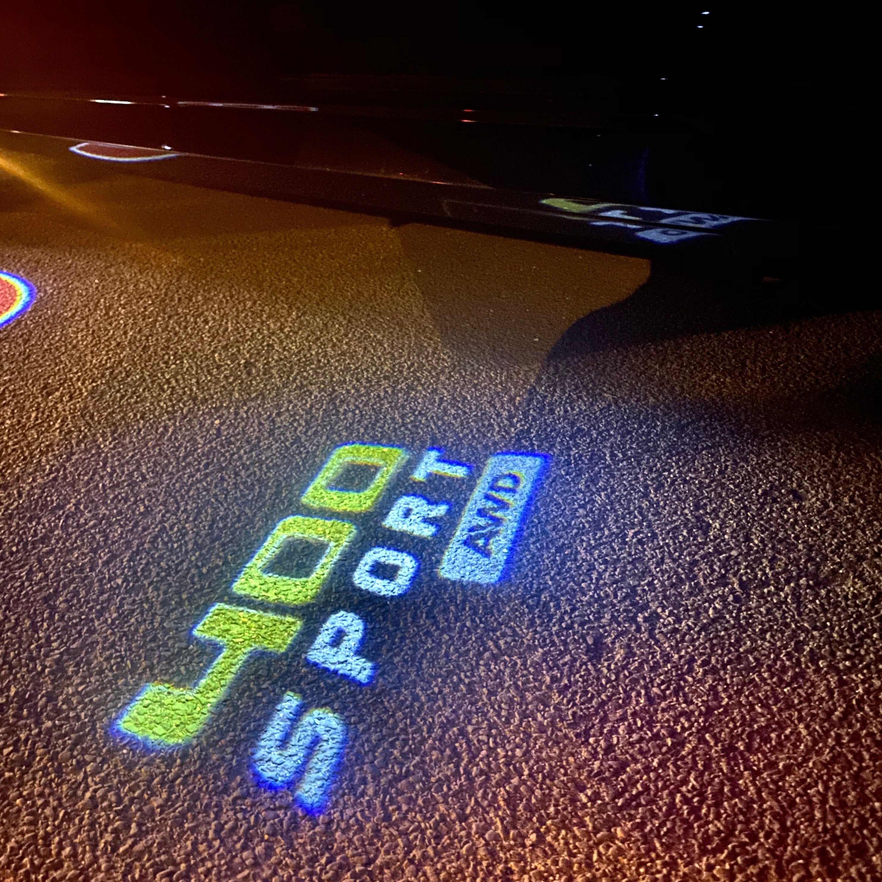 JAGUAR LOGO PROJECROTR LIGHTS Nr.52 (quantité 1 = 1 ensemble/2 feux de porte)
