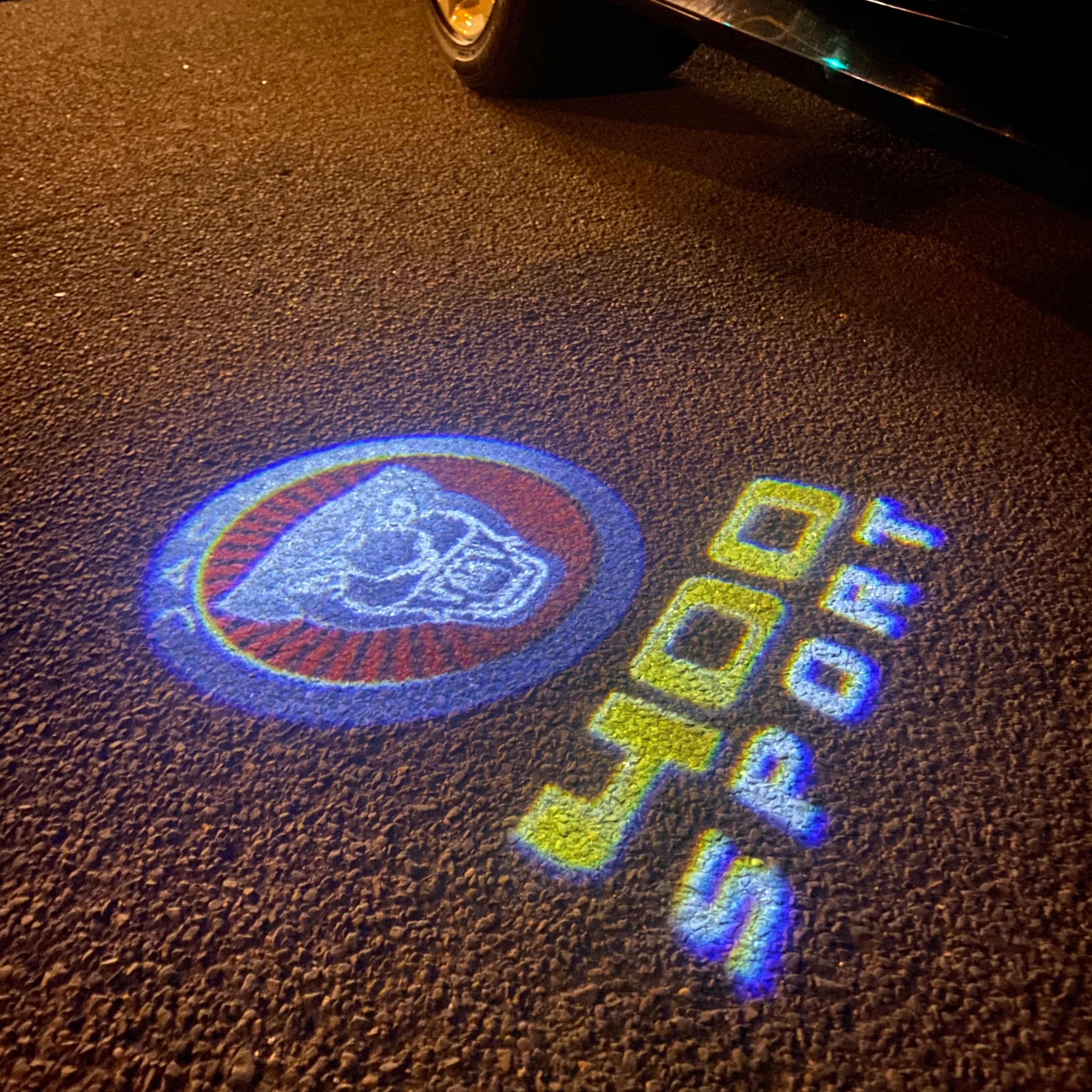 رحلات JAGUAR LOGO PROJEROTR .53 (الكمية 1 = 1 مجموعات / 2 أضواء للباب 2)