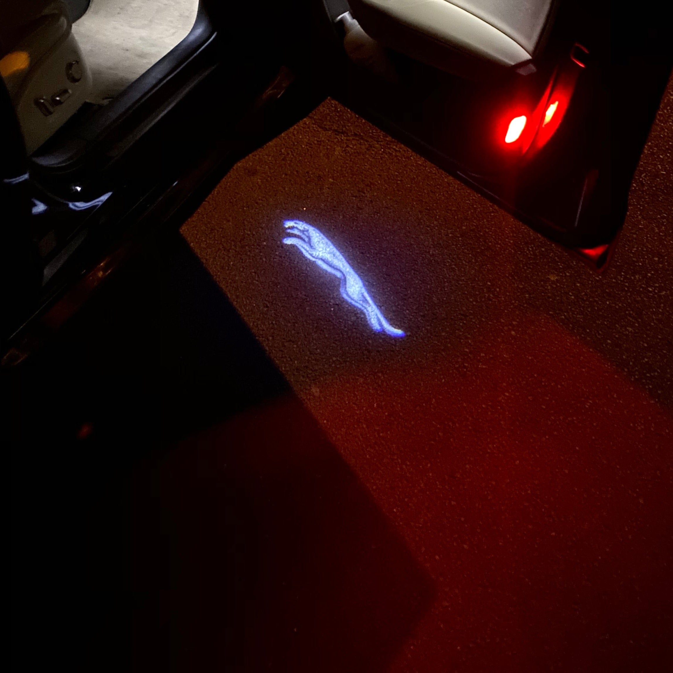 JAGUAR LOGO PROJECROTR LIGHTS Nr.07 (quantité 1 = 1 ensemble/2 feux de porte)