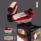 PORSCHE LOGO PROJECTOT LIGHTS Nr.84 (cantidad 1 = 2 logo película / 2 luces de puerta)