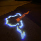 PROJECTEUR AUDI LOGO LIGHTS Nr.31 (quantité 1 = 2 Logo Films / 2 feux de porte)