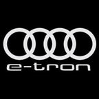AUDI LOGO PROJECTOT LIGHTS Nr.16 (quantité 1 = 2 Logo Films / 2 feux de porte）
