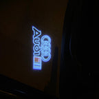 AUDI LOGO PROJECTOT LIGHTS Nr.19 (quantità 1 = 2 Logo Films /2 luci porta)