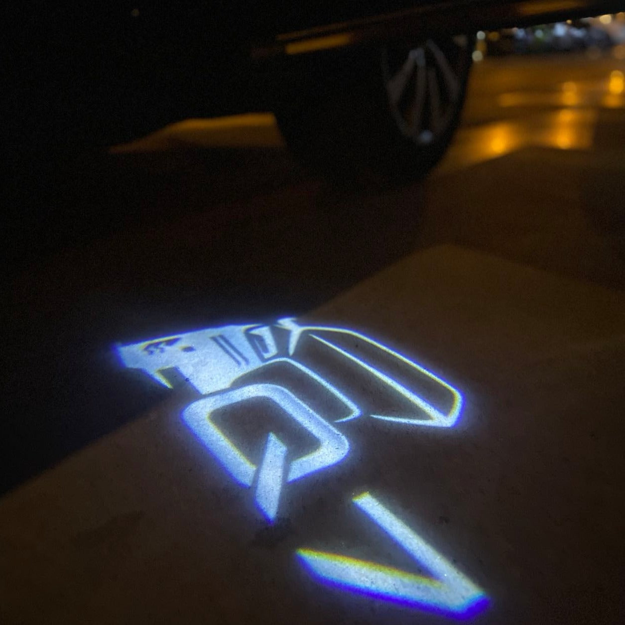 AUDI LOGO PROJECTOT LIGHTS Nr.19 (quantità 1 = 2 Logo Films /2 luci porta)