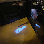AUDI LOGO PROJECTOT LIGHTS Nr.19 (quantità 1 = 2 Logo Films /2 luci porta)