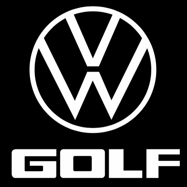 Volkswagen Door lights Logo Nr. 12 (quantité 1 = 2 Logo Films /2 feux de porte)