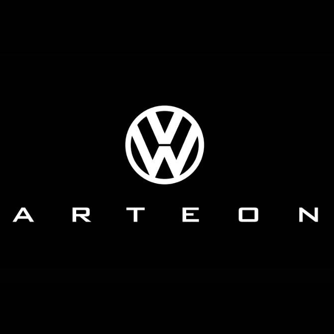 Volkswagen Arteon Luces de puerta Logo Nr. 84 (cantidad 1 = 2 películas con logotipo / 2 luces de puerta）