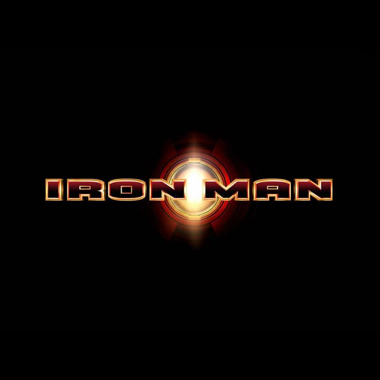 Logotipo de Iron Man Nr.214 (cantidad 1 = 2 películas con logotipo /2 luces de puerta)