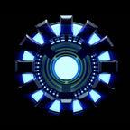 Iron Man Logo Nr.214 (quantité 1 = 2 Logo Films /2 feux de porte)