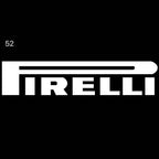 Volkswagen Porta luci PIRELLI Logo Nr. 43 (quantità 1 = 2 Logo Film /2 luci)