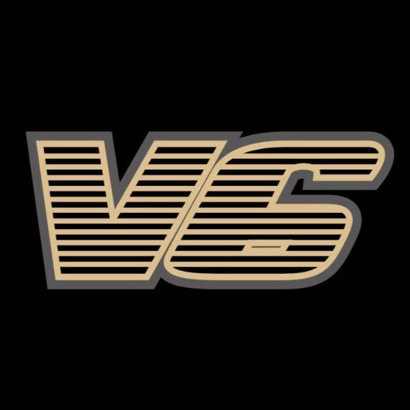 Volkswagen Türleuchten V6 Logo Nr. 69 (Menge 1 = 2 Logofolien /2 Türleuchten)
