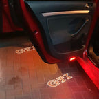 Feux de porte Volkswagen GTI Logo Nr. 29 (quantité 1 = 2 film de logo / 2 lumières de porte)
