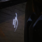 PORSCHE LOGO PROJECTOT LIGHTS Nr.84 (cantidad 1 = 2 logo película / 2 luces de puerta)