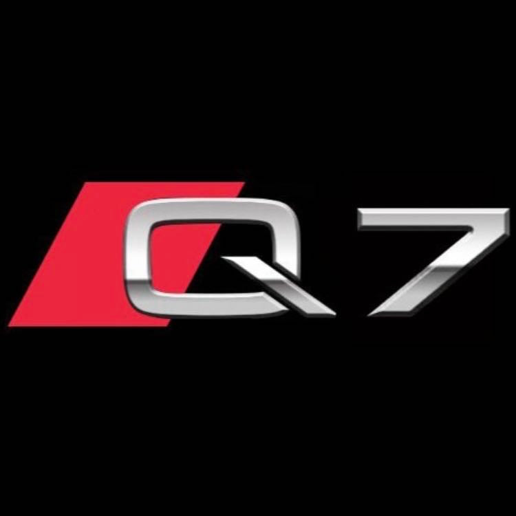 LAMPES DE PROJECTEUR AUDI LOGO N ° 79 (quantité 1 = 2 films de logo / 2 lumières de porte)