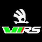SKODA VRS LOGO LIGHTS Nr.24 (quantité 1 = 2 Logo Film / 2 feux de porte)