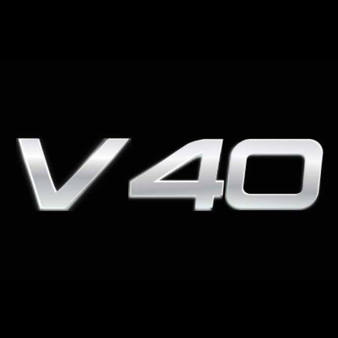 Volvo LOGO PROJECROTR LIGHTS Nr.114 (quantità 1 = 2 logo film / 2 luci porta)