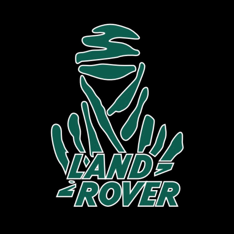 LUCES DE PROYECTOR CON LOGO Land Rover Nr.04 (cantidad 1 = 1 juegos / 2 luces de puerta)