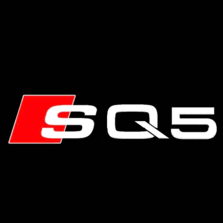 AUDI LOGO PROJECT LIGHTS Nr.58 (quantità 1= 2 Logo Films /2 porta luci）