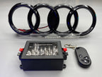 LOGOTIPO DE AUDI FRONT GRILL LED
