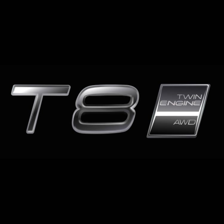 LUCI PROIETTORI LOGO Volvo Nr.82 (quantità 1 = 2 Logo Film / 2 luci porta)