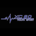 XC 60 LOGO PROJECROTR LIGHTS Nr.43 (quantité 1 = 2 Logo Film / 2 feux de porte)