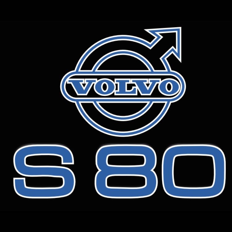 Volvo LOGO PROJECROTR LIGHTS Nr.89 (quantité 1 = 2 Logo Film / 2 feux de porte)