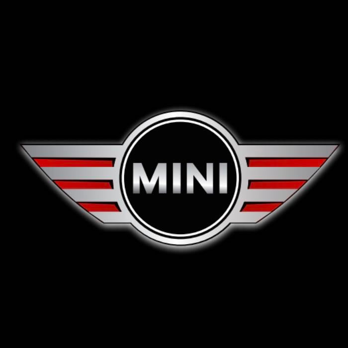 MINI LOGO PROJECROTR LIGHTS Nr.05 (cantidad 1 = 2 logo película / 2 luces de puerta)
