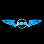 MINI ORIGINAL LOGO PROJECROTR LIGHTS Nr.49 (quantity  1 =  2 Logo Film /  2 door lights)