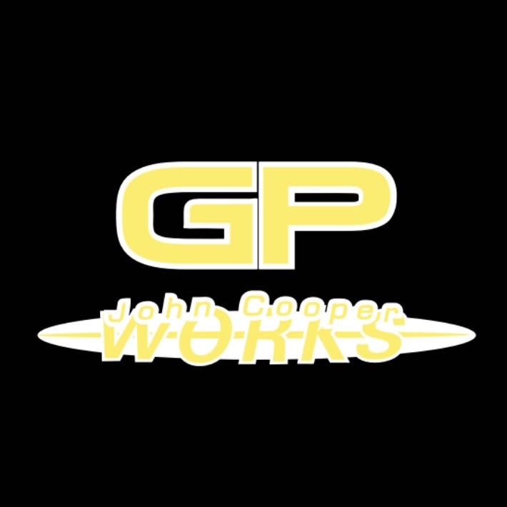 MINI GP LOGO PROJECROTR LIGHTS Nr.157 (Menge 1 = 2 Logo Film / 2 Türleuchten)