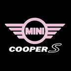 MINI COOPER S LOGO PROJECROTR LIGHTS Nr.125 (quantité 1 = 2 Logo Film / 2 feux de porte)