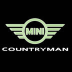 MINI COUNTRYMAN LOGO PROJECTOR LIGHTS Nr.131 (Menge 1 = 2 Logo Film / 2 Türlichter)