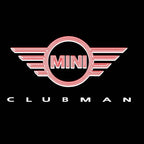 MINI CLUBMAN LOGO PROJECROTR LIGHTS Nr.126 (Menge 1 = 2 Logo Film / 2 Türleuchten)