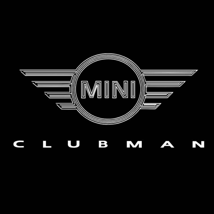 MINI CLUBMAN LOGO PROJECROTR LIGHTS Nr.28 (Menge 1 = 2 Logo Film / 2 Türleuchten)