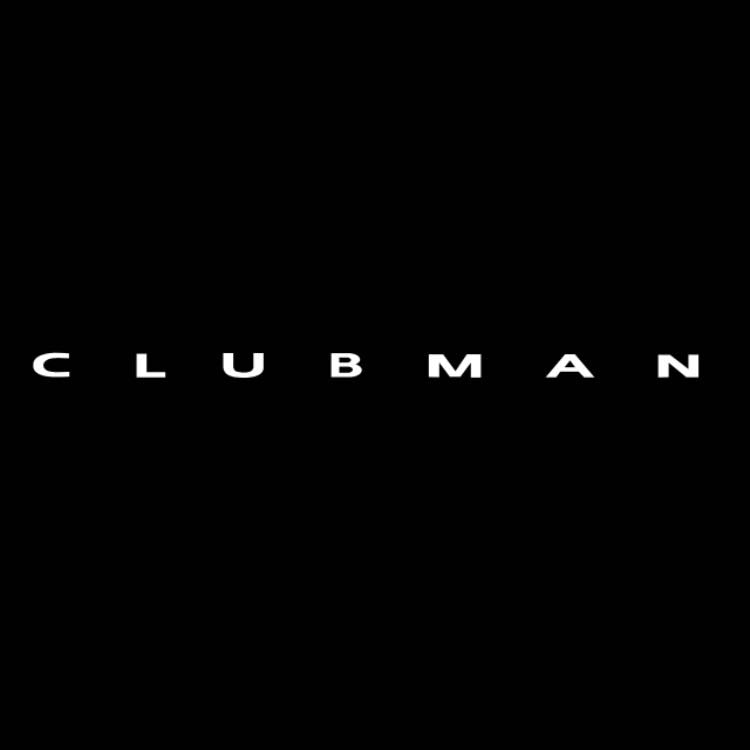 LOGOTIPO CLUBMAN PROJECROTR LIGHTS Nr.71 (cantidad 1 = 2 logo película / 2 luces de puerta)