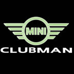 MINI CLUBMAN LOGO PROJECROTR LIGHTS Nr.130 (Menge 1 = 2 Logo Film / 2 Türleuchten)