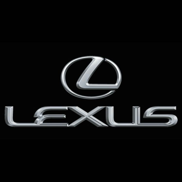 LEXUS LOGO PROJECROTR LIGHTS Nr.01 (Menge 1 = 1 Sets/2 Türleuchten)