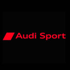 AUDI LOGO PROJECTOT LIGHTS Nr.111 (Menge 1 = 2 Logofolien /2 Türleuchten)