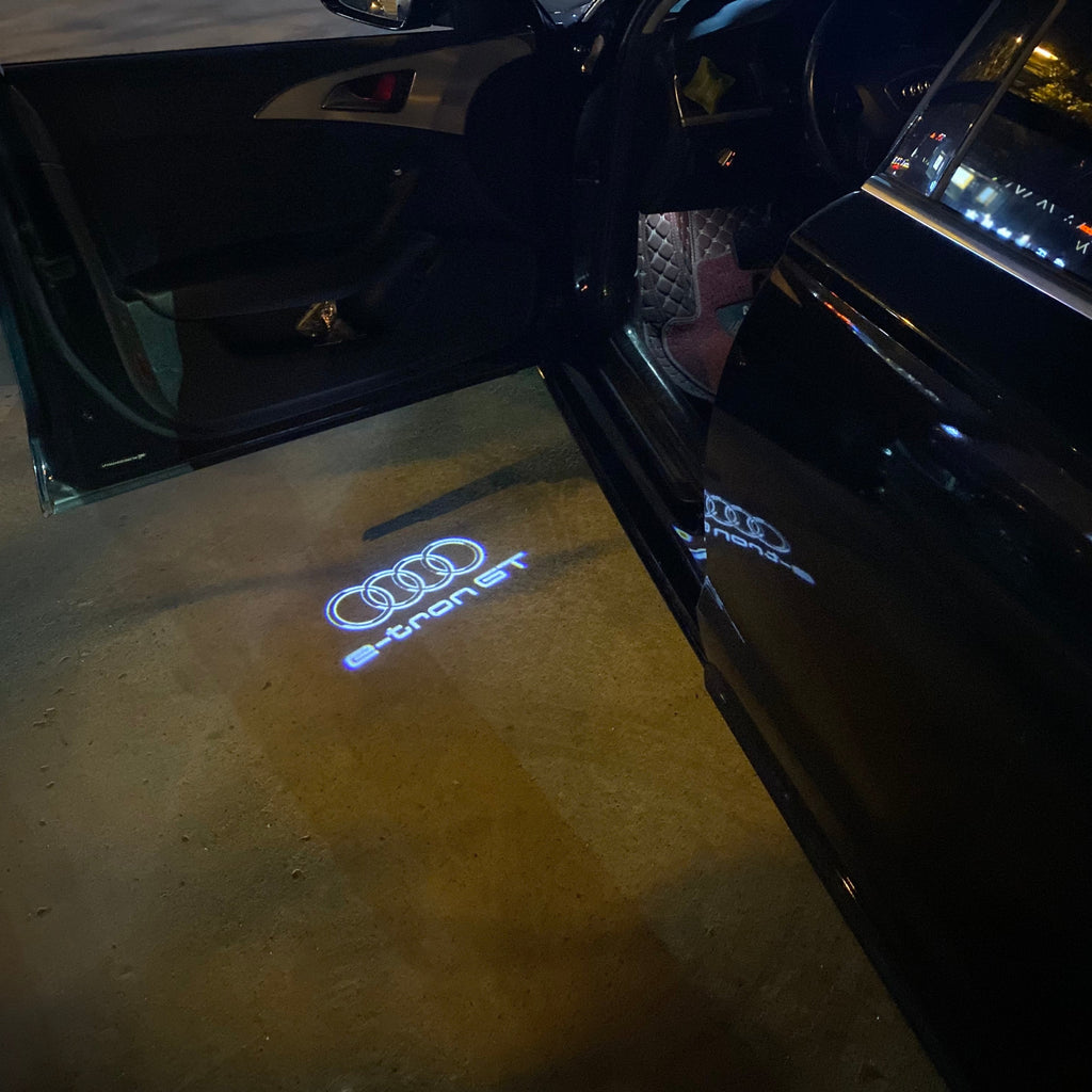 AUDI LOGO PROJECTOT LIGHTS Nr.19 (quantità 1 = 2 Logo Films /2 luci porta)