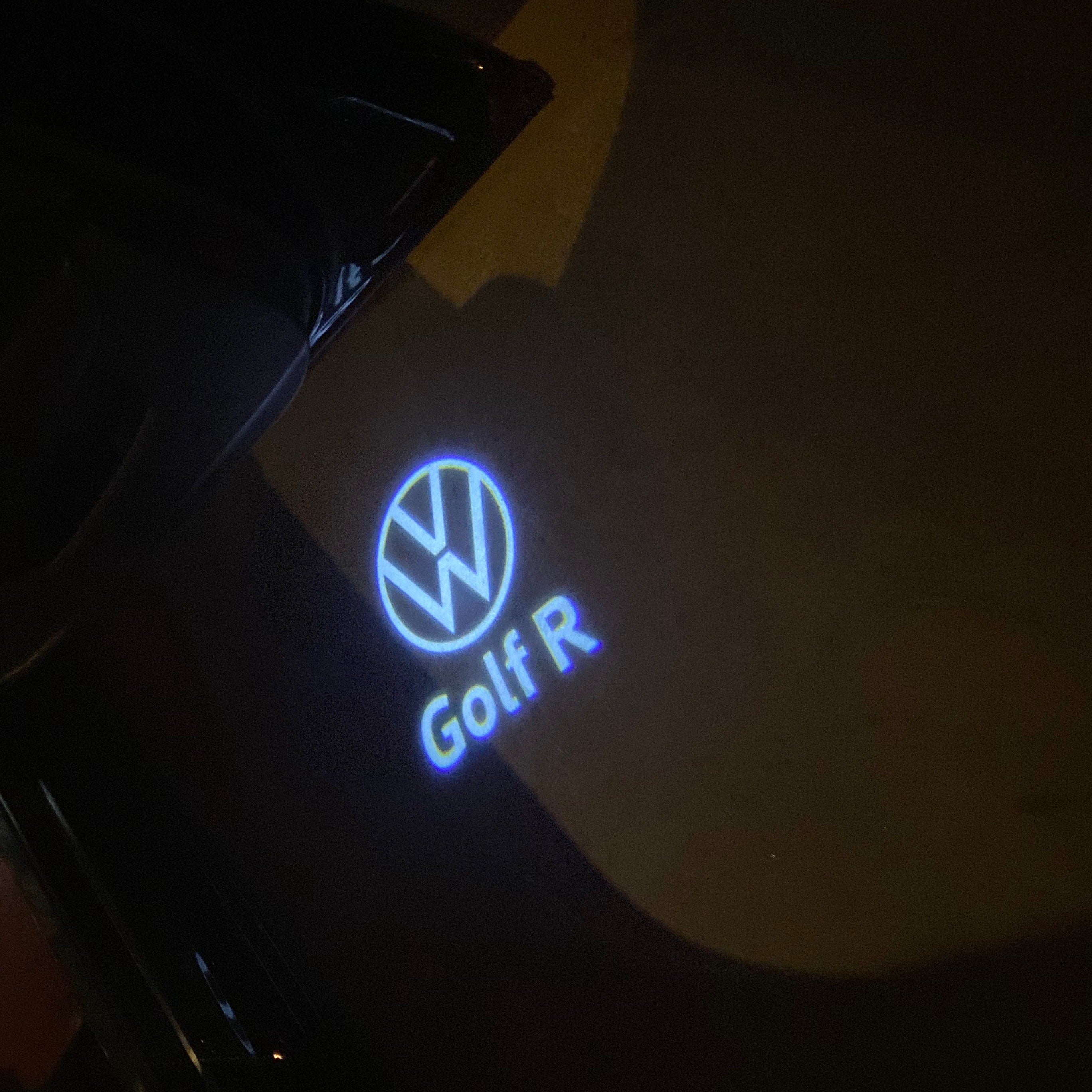 Volkswagen Door lights Logo Nr. 12 (cantidad 1 = 2 logo films /2 luces de puerta)